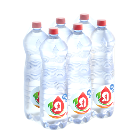 Вода минеральная газированная "Я" 1,5 л